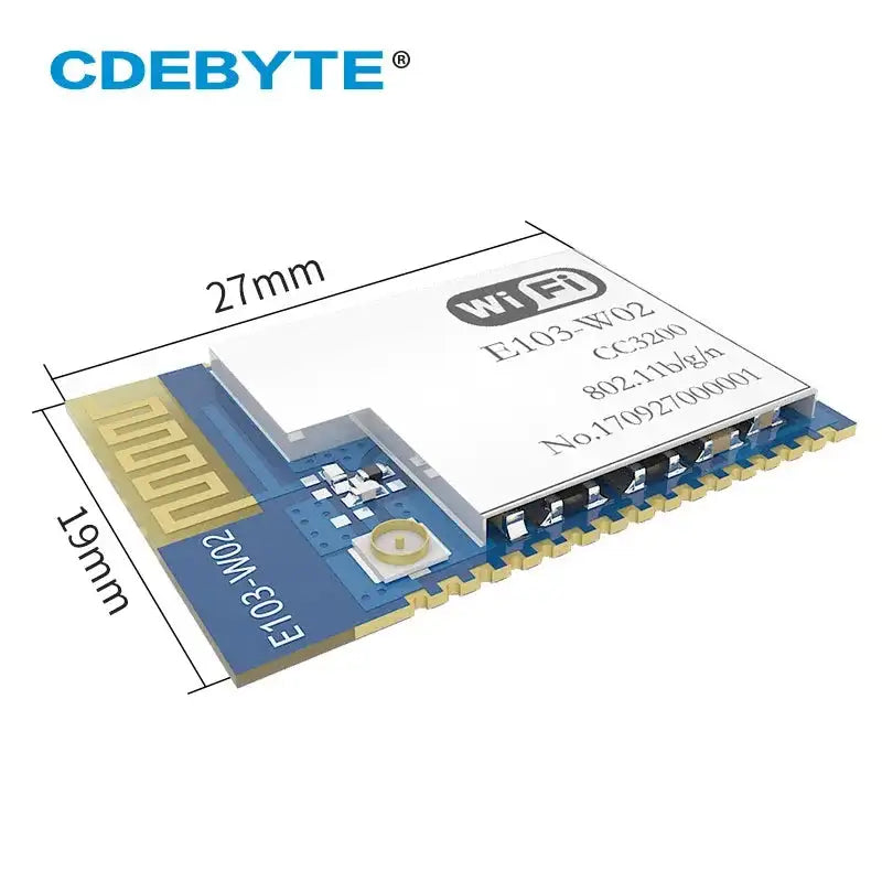 CDEBYTE CC3200 2.4GHz WiFi Transceiver E103W02 100mW