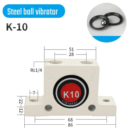 Pneumatic Hammer Vibrator GT4 Gear K8 to 36 &ndash; Ball Gear