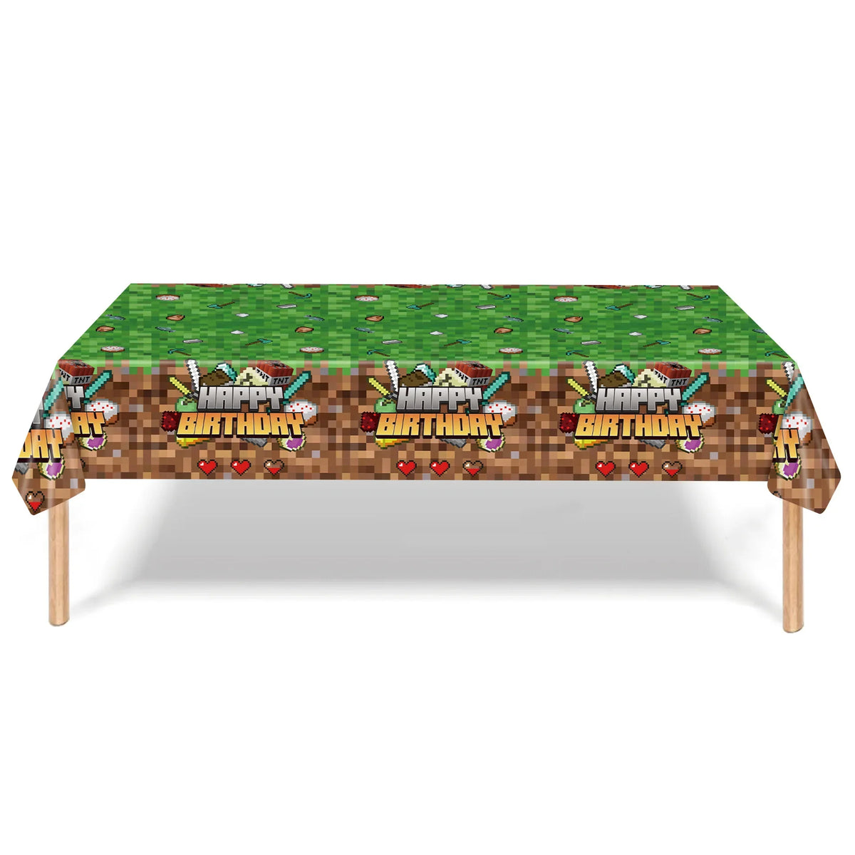 Birthday Party Supplies - Disposable Dinnerware &amp; Decorations Tablecloth 1pcs