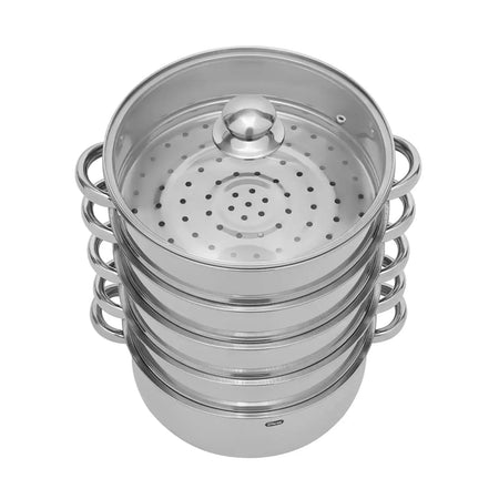 5-Tier Stainless Steel Steamer For Cooking &ndash; Large Capacity