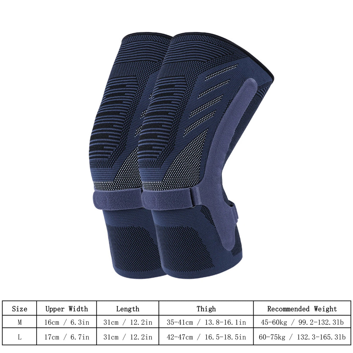 Compression Knee Brace &ndash; Dual-Side Spring Stabilizers green / L