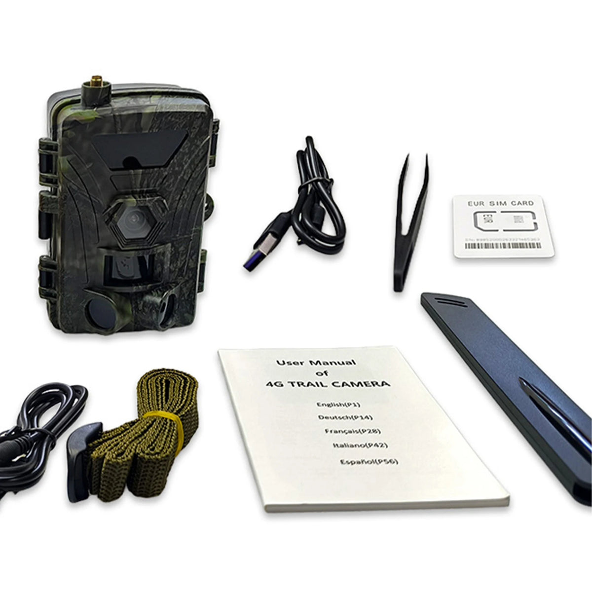 PR802LTE-4G Trail Camera &ndash; 4K Video Capture Fast Trigger