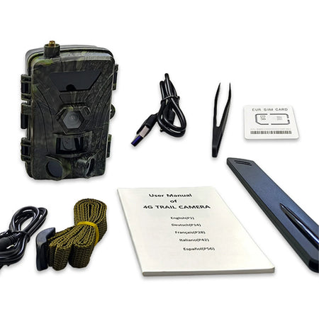 PR802LTE-4G Trail Camera &ndash; 4K Video Capture Fast Trigger