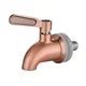 Gold Rose Stainless Steel Beverage Dispenser Faucet - Perfect for Wine &amp; Beer Barrels rose gold-16mm