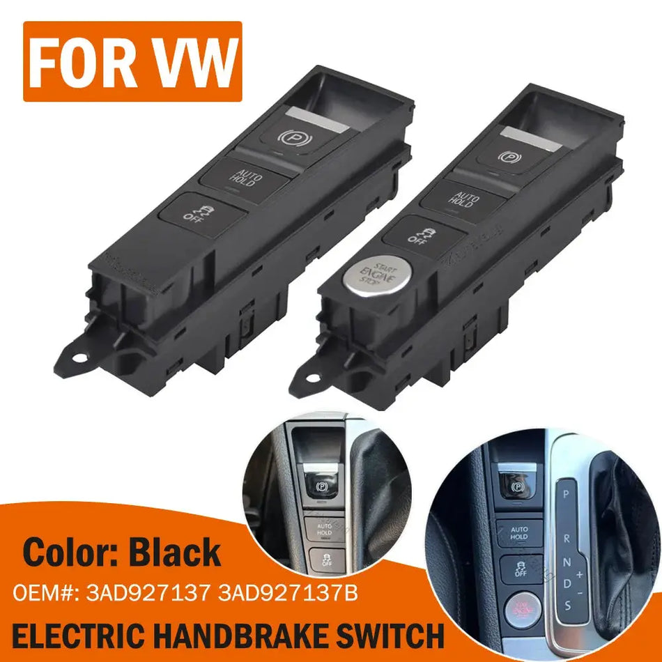 Electric Handbrake Switch for VW Passat B7 CC 3AD927137B by InterCyprus Trading Ltd