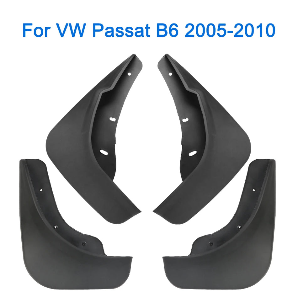 Mudflapit Volkswagen Passat B6:lle 2005-2010 PP etu- ja takasplashguardit muotoiltu
