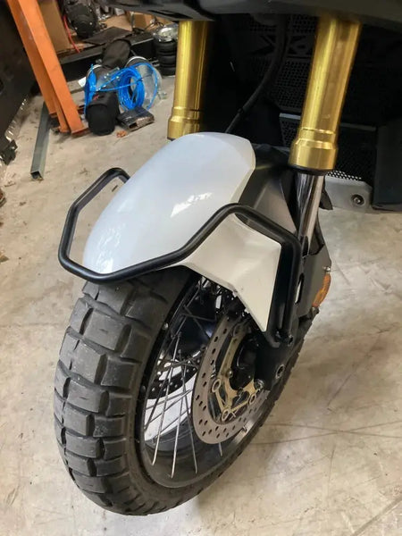 Motorcycle Front Wheel Bumper Guard Frame Protector Crash Bar Mudguard Fender For Honda XADV750 X ADV 750 X-ADV 750 2017-2023 by InterCyprus Trading Ltd