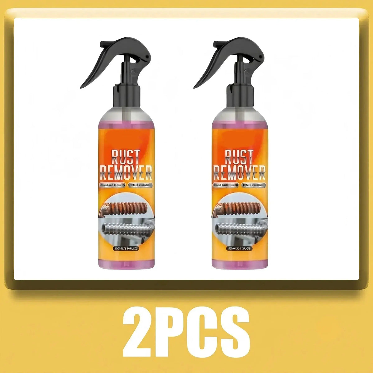 Multi-use Auto Rust Remover Used for Rust Removal Supplying Protective Coat on Car Brake Parts Metal Surface 1/3PCS by InterCyprus Trading Ltd