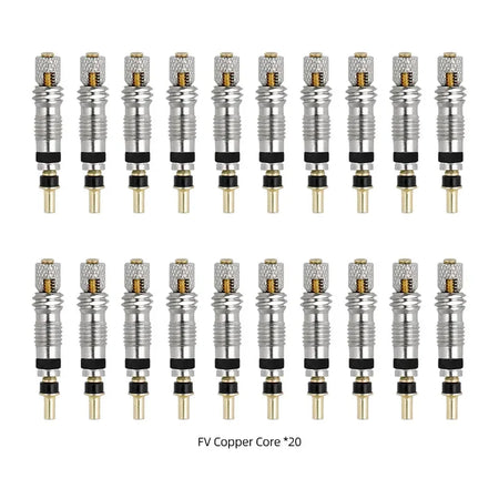 Brass Presta Valve Core Set &ndash; Durable CNC-Machined Parts Presta Core 20pcs / CN