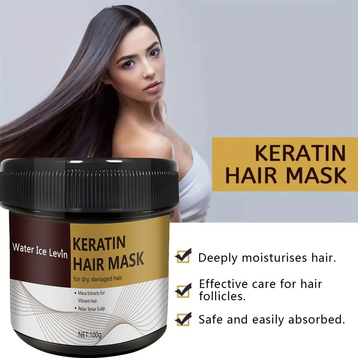 Magical Keratin Hair Mask &ndash; 9 Seconds Frizz Repair and Nourishment