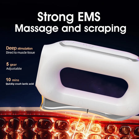 Hot Electric Fascia Massager - EMS Microcurrent Therapy