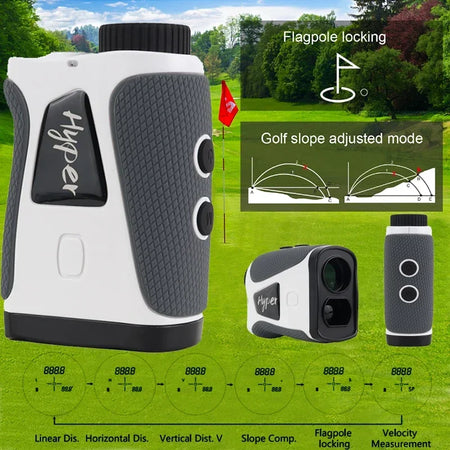 Portable Hunting Outdoor Laser Rangefinder - Flag Lock