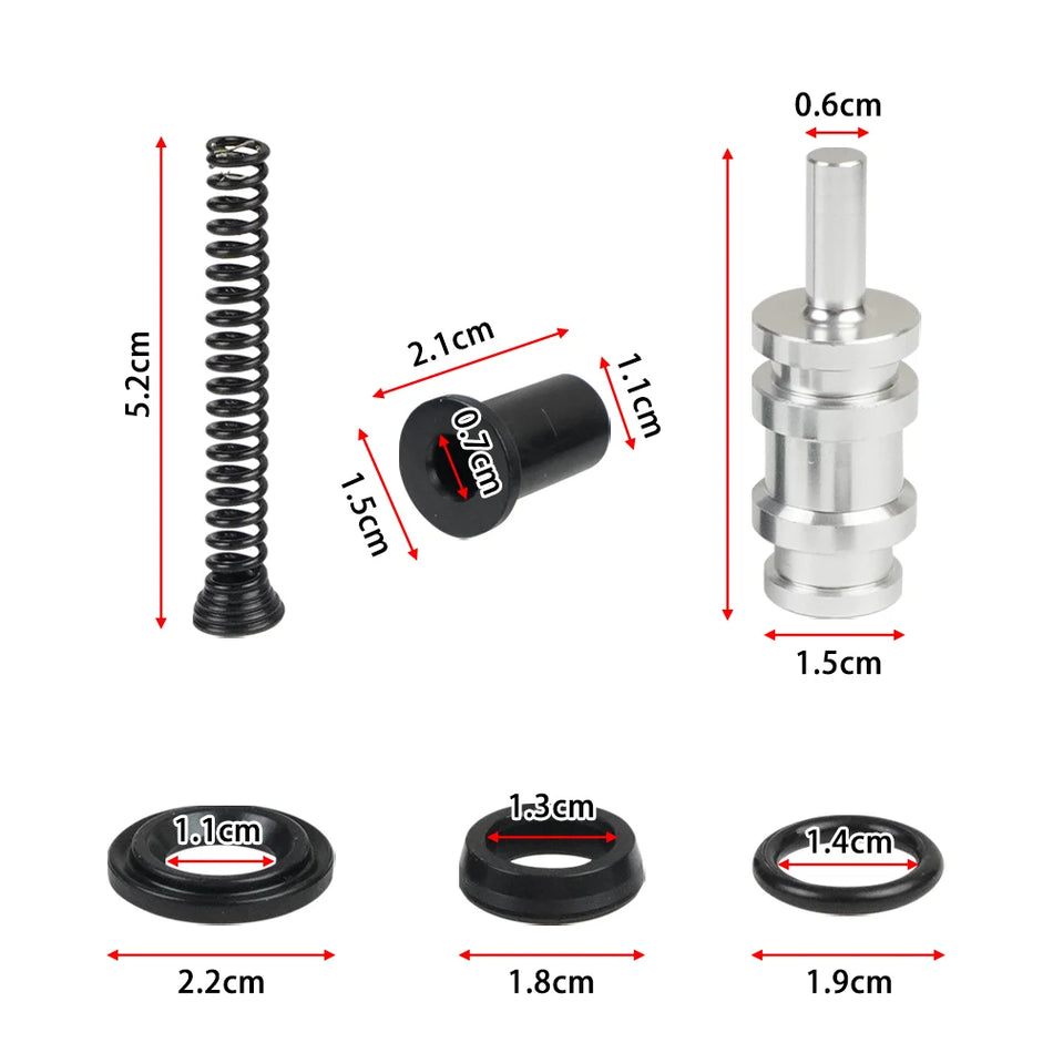Kit de reconstruction du maître-cylindre avant Harley pour double disque 1996-2017 MP-1201-S