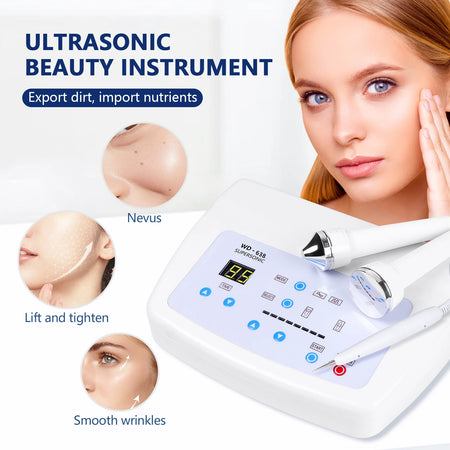 3 IN 1 Ultrasound Beauty Machine &ndash; Skin Tightening and Pore Cleansing