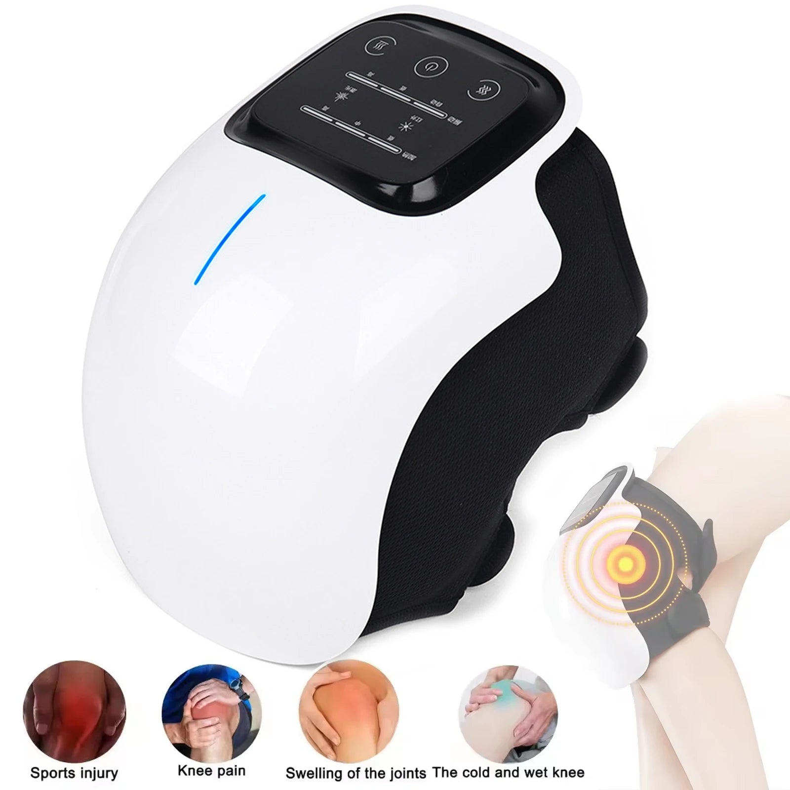 Vilnason Knee Massager &ndash; Red Light Therapy and Pain Relief