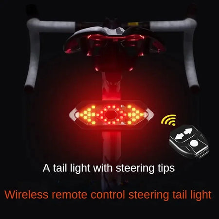 New Bike Rear Lamp Wireless Remote &ndash; Ultra Bright Tail Light