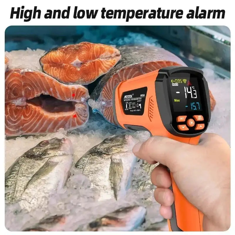 Industrial Infrared Thermometer Laser Pyrometer 50 To 1600C