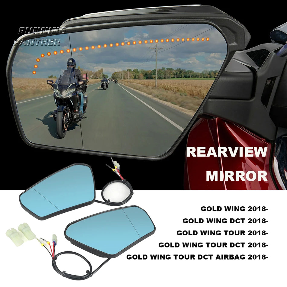 Izliektie spoguļi ar pagrieziena signāliem Honda Gold Wing Tour DCT Airbag GL 2018-25