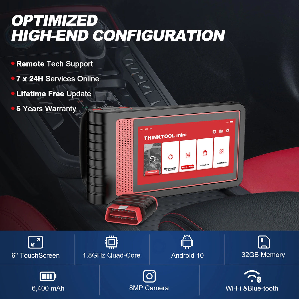 THINKCAR THINKTOOL MINI 2 CANFD &ndash; Bi-Directional Scan Tool
