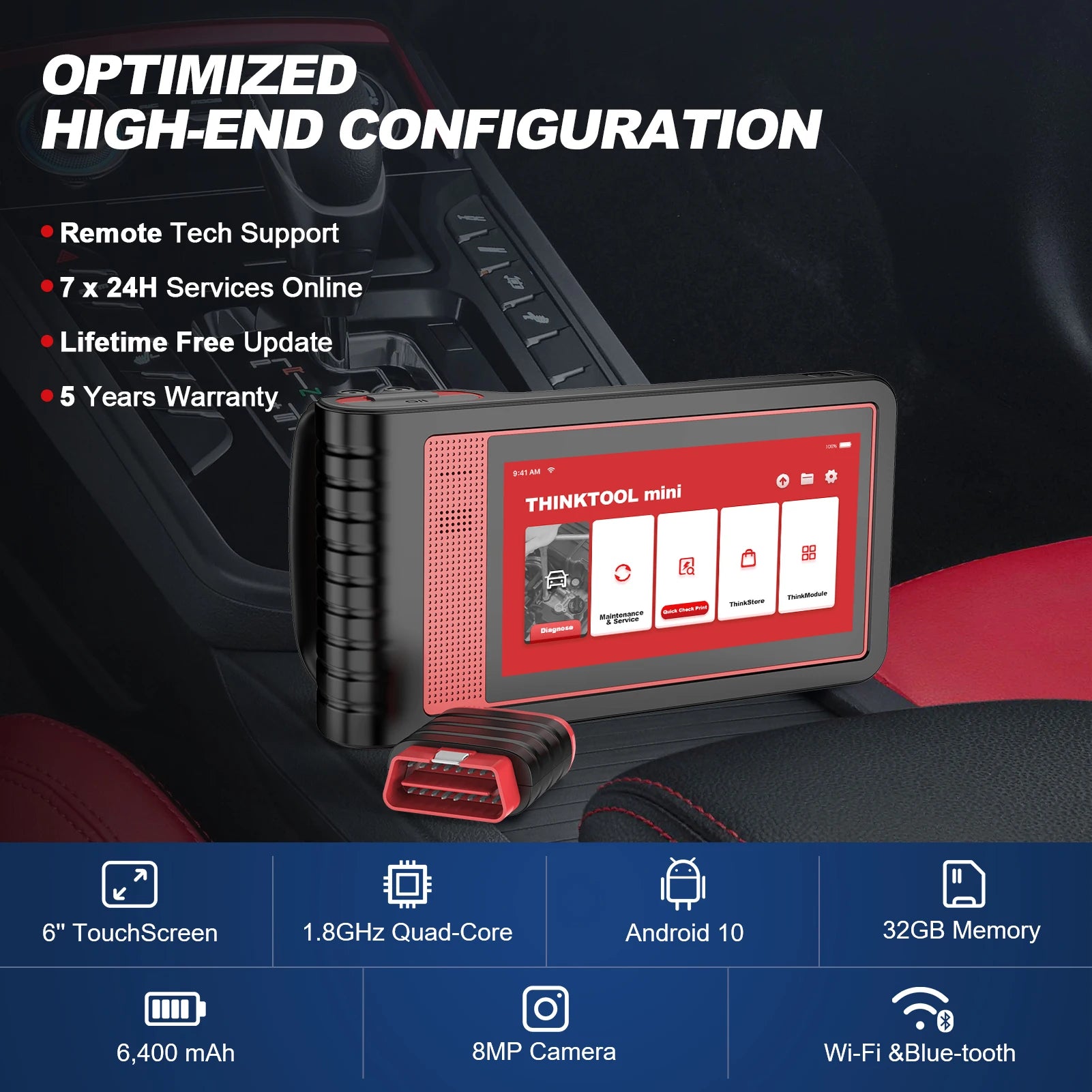 THINKCAR THINKTOOL MINI 2 CANFD &ndash; Bi-Directional Scan