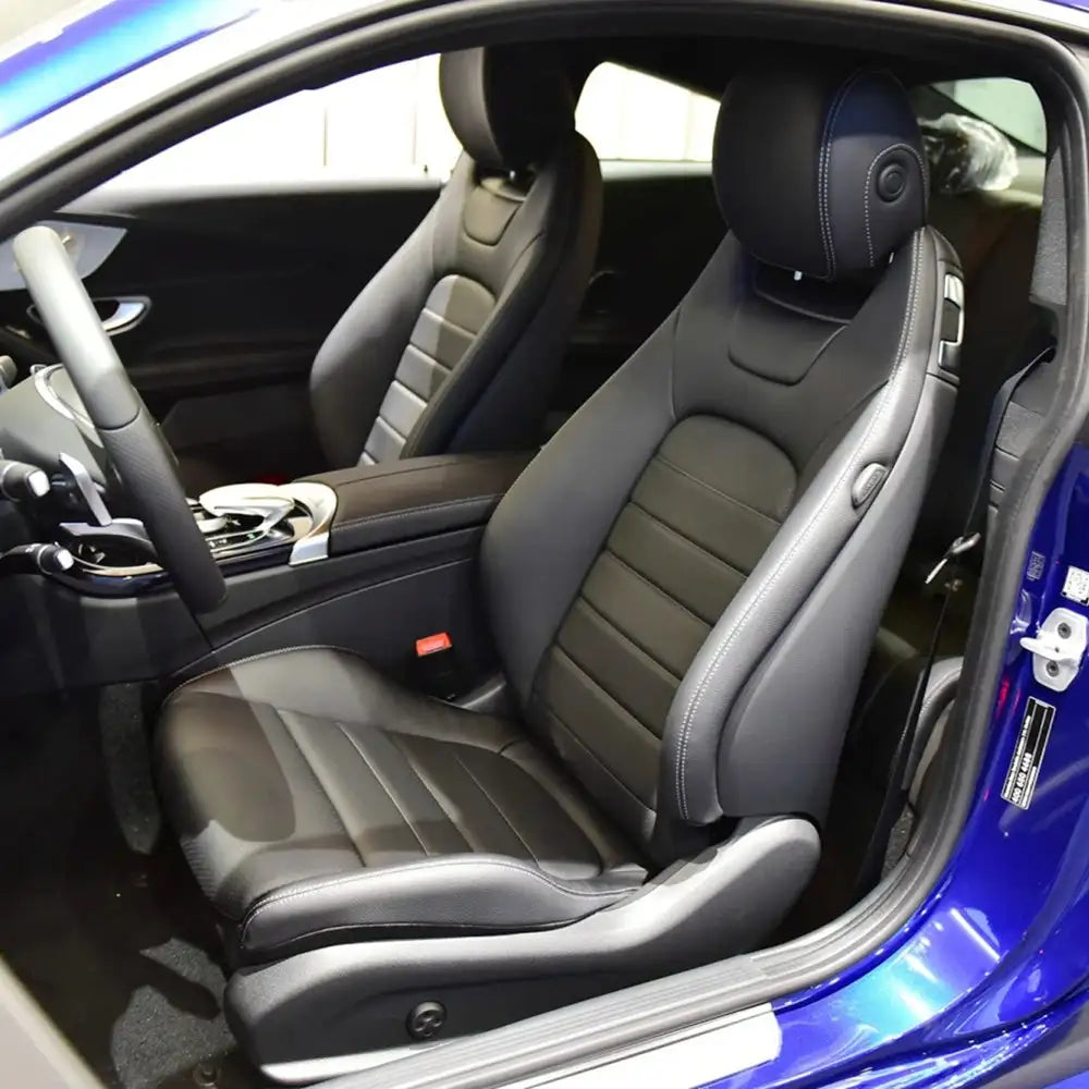 PU Leather Car Seat Cover Protector Four Seasons Auto Fit