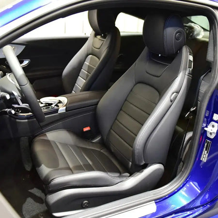 PU Leather Car Seat Cover Protector Four Seasons Auto Fit