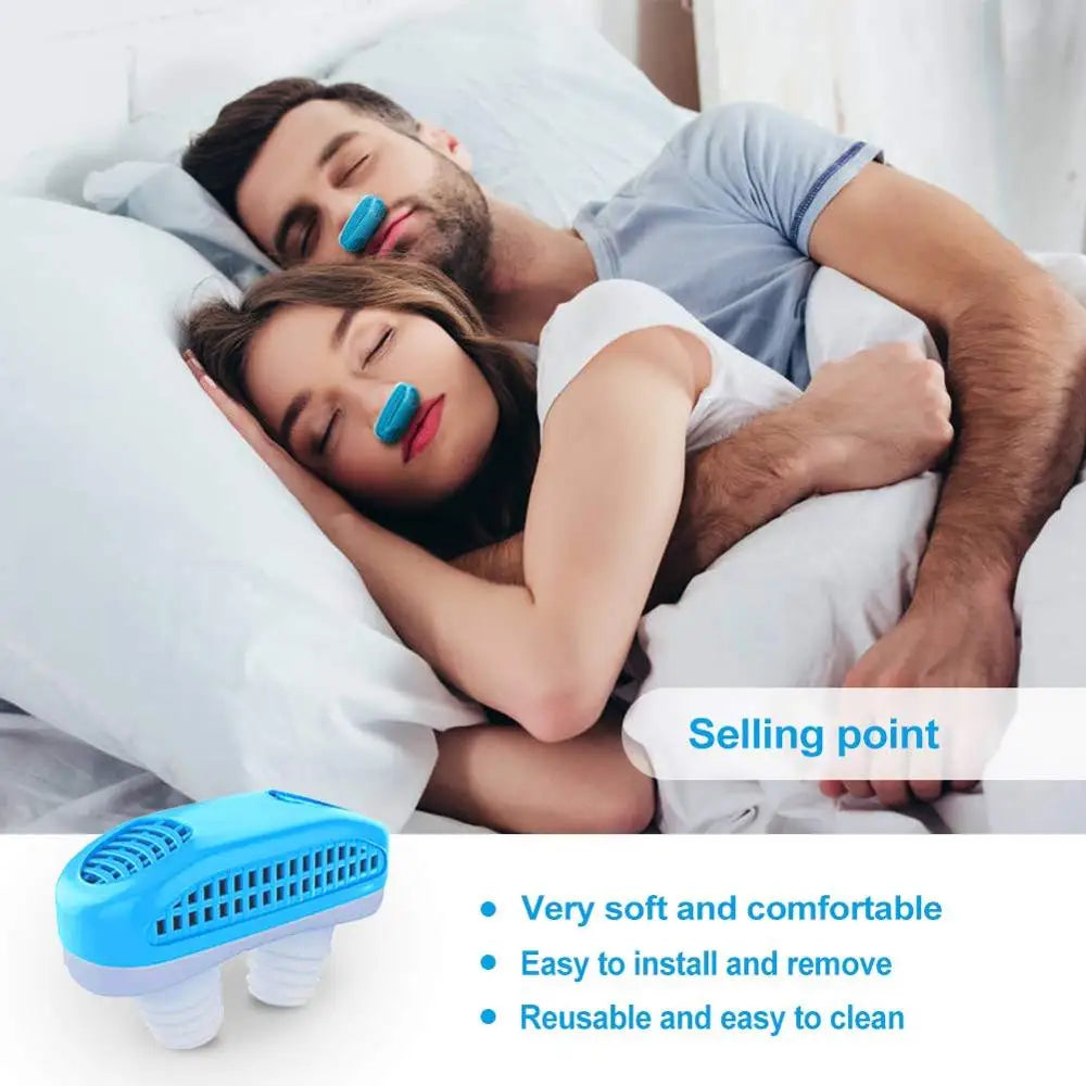 Silicone Nasal Clip Sleep Aid Snore Device &ndash; Ultra-Soft