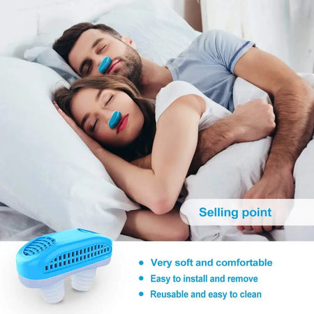 Silicone Nasal Clip Sleep Aid Snore Device &ndash; Ultra-Soft