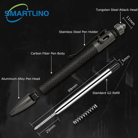 Tactical Self Defense Stinger Pen &ndash; Emergency Glass Breaker