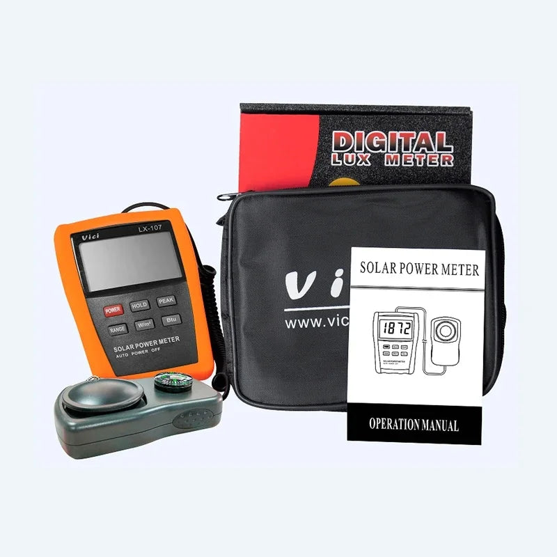 Vici LX107 Solar Power Meter &ndash; Ultra Light Data Tester