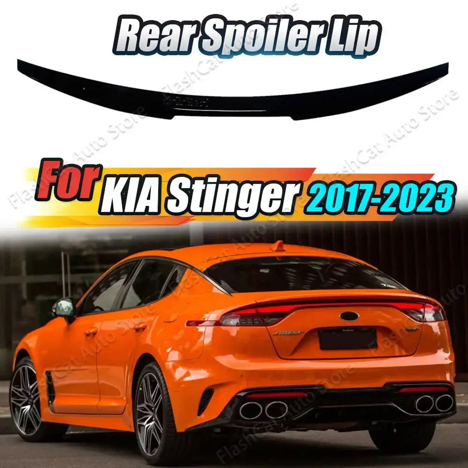 Gloss Black ABS Pagasiruumi Spoiler Süsiniku Välimus Stinger 2017 2023