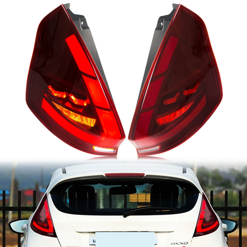 Ford Fiesta MK7/MK7.5 LED Tail Light Assembly with Sequential Start Up Animation