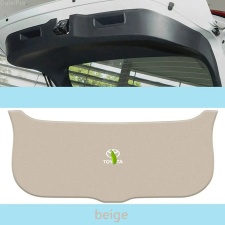Leather Rear Trunk Anti Kick Mat For Toyota Venza 2022 2024 Beige