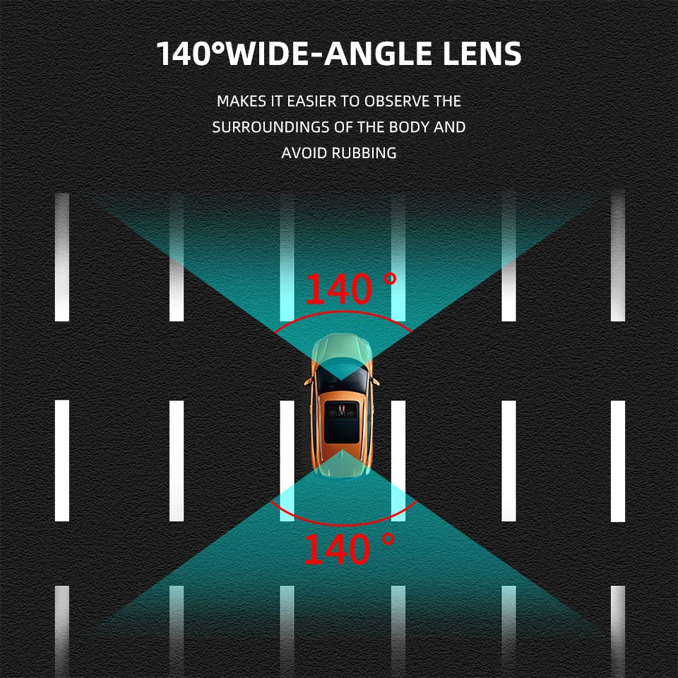 E-ACE Rear View Camera &ndash; Starlight 1080P Night Vision