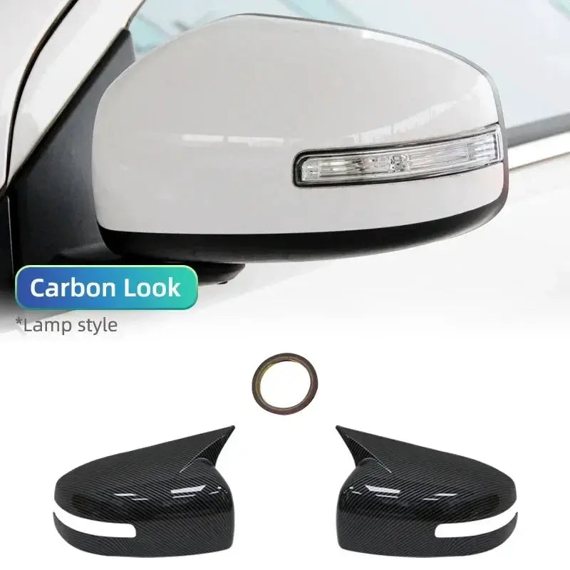 Rearview Side Mirror Trim Cover For Mitsubishi Lancer X 10 EX EVO 2013-2016 Shell Sticker Car Styling Accessories Auto Part by InterCyprus Trading Ltd