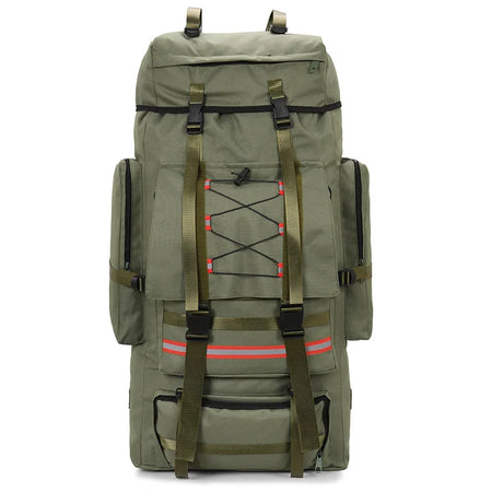 130L Hiking Camping Backpack &ndash; Ultra Durable Waterproof Green
