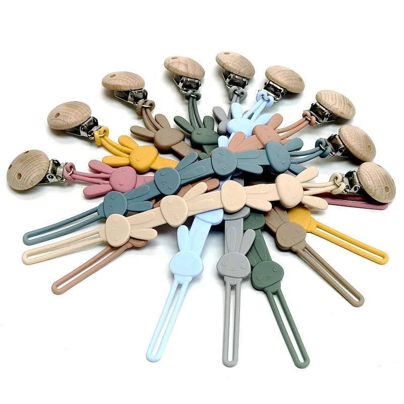 Silicone Pacifier Chain &ndash; Anti-Drop Design for Babies