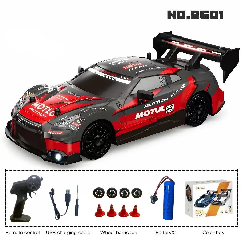 GTR Mustang AE86 1:24 Remote Control Drift Car for Kids 8601-Color box 1
