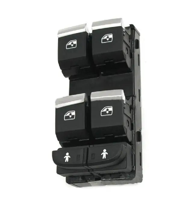 Κουμπί Διακόπτη Ανυψωτήρα Παραθύρου Εμπρός Αριστερά 10pin Πλαστικό για Audi Q7