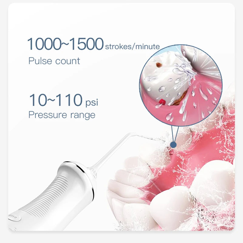 Oral Irrigator Portable Water Flosser &ndash; Rechargeable