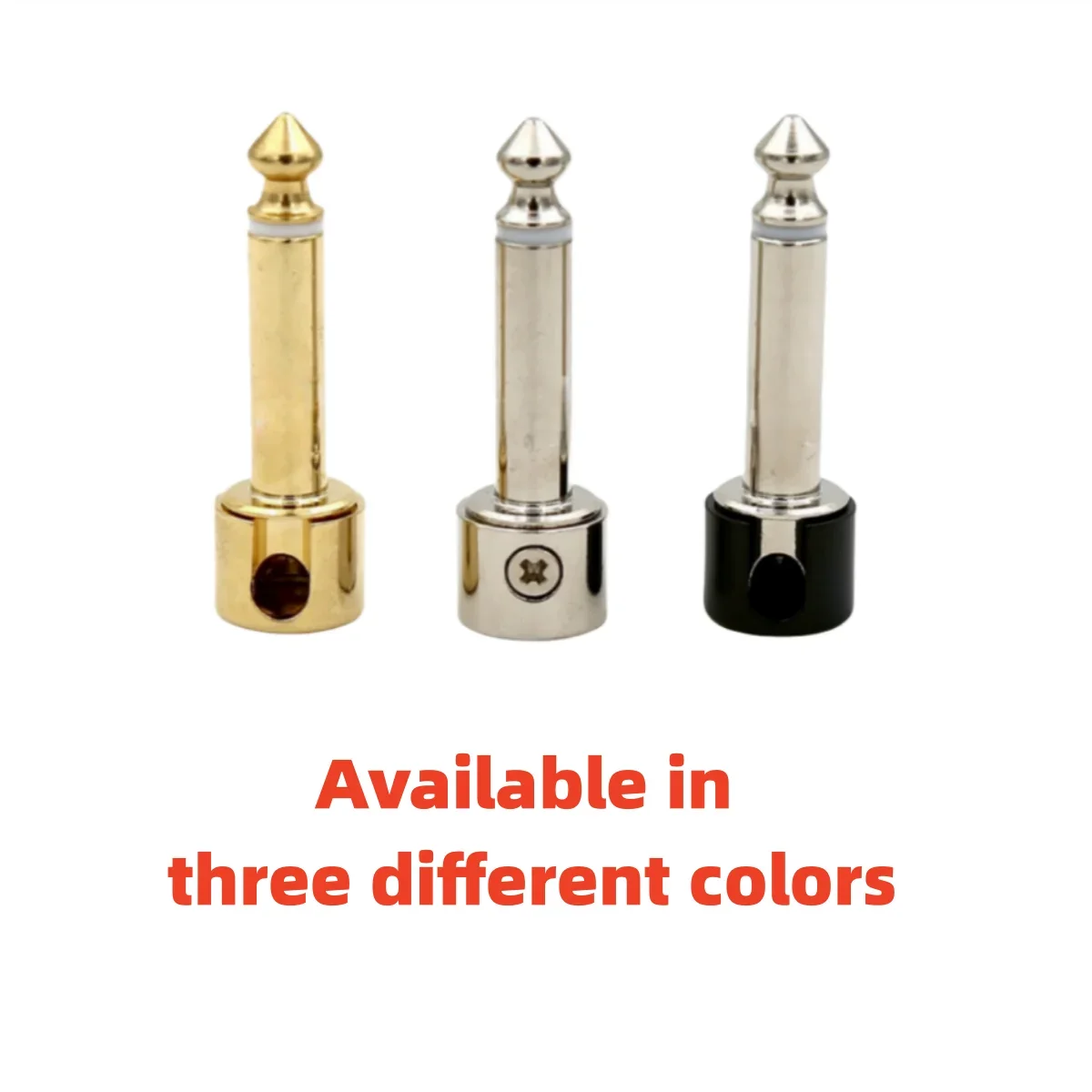 Miwayer 12 PCS DIY Solderless 6.35 Mono Plug &ndash; No Soldering