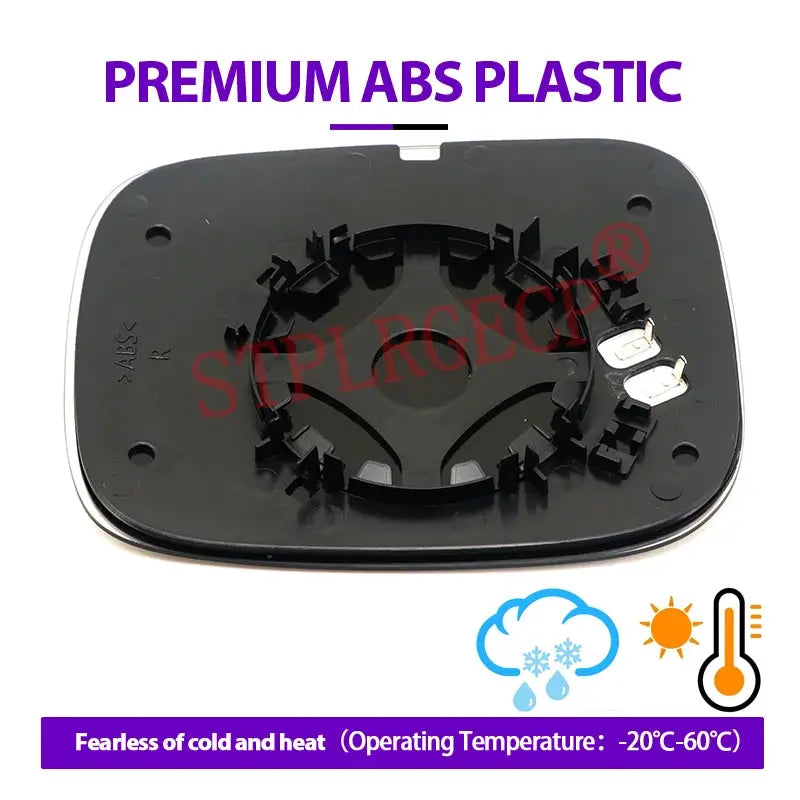 Driver or Passenger Rearview Side Mirror Lens Door Wing Mirrors Glass with Heating for Volvo V70 XC70 07-10 XC90 07-14 by InterCyprus Trading Ltd