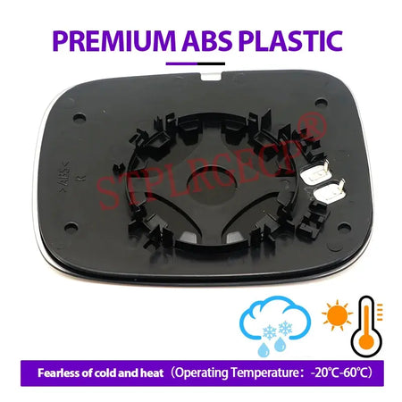 Driver or Passenger Rearview Side Mirror Lens Door Wing Mirrors Glass with Heating for Volvo V70 XC70 07-10 XC90 07-14 by InterCyprus Trading Ltd