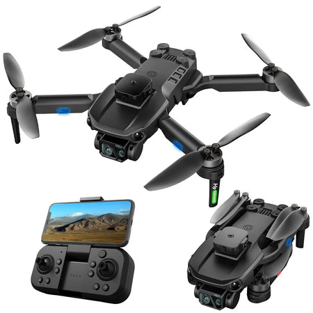 H9 Dual Camera Drone Folding - 4K HD Camera With App Control black