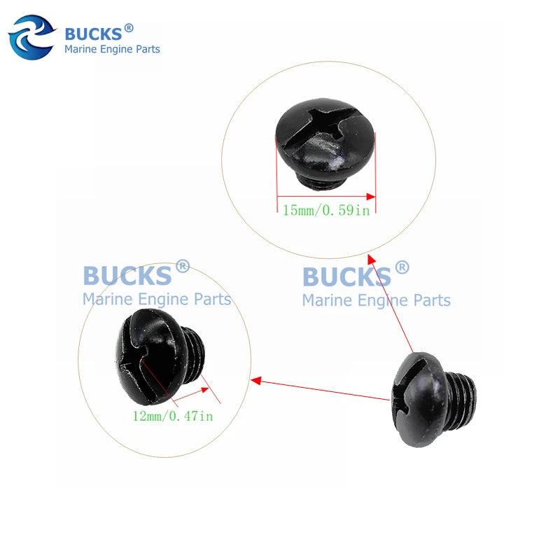 Suzuki Outboard Engine 09248-10008 Drain Plug for 2-225 HP Gear Oil Management CN (Origin)