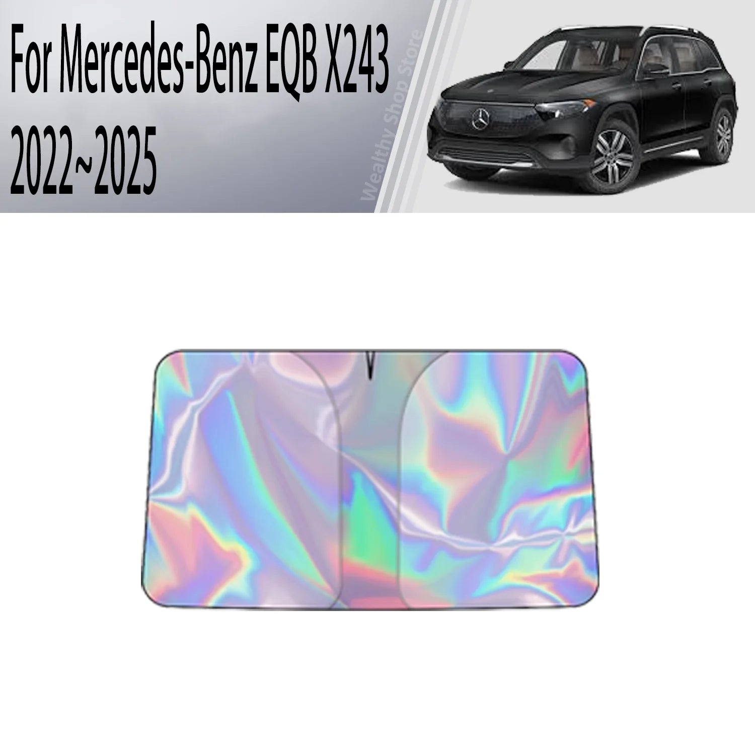 Mercedes-Benz EQ Series Car Sun Visor - Front Windshield Heat Insulation Shade For EQB