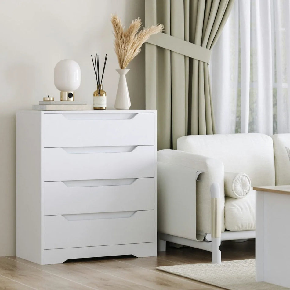 Neljän laatikon lipasto Monikäyttöinen vaatekaappi 69x39x82cm