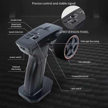 1/43 Mini RC Drift Car &ndash; 4WD High Speed Off Road Racing Fun