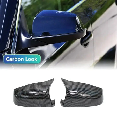 2Pcs Rearview Mirror Caps For BMW 5 6 7 Series E60 E61 E63 E64 Side Wing Rear View Mirror Cover Trim Car Exterior Accessories by InterCyprus Trading Ltd