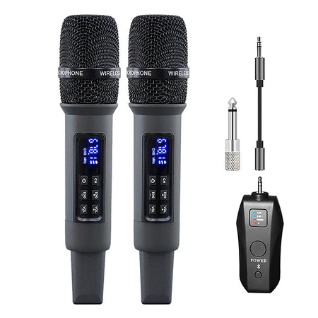 UHF Wireless Karaoke Microphone Bluetooth Receiver &ndash; Reverb 1 drag 2